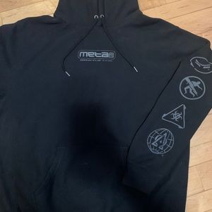 Meta gaming hoodie size XL